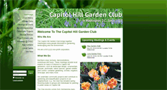 Desktop Screenshot of capitolhillgardenclub.org